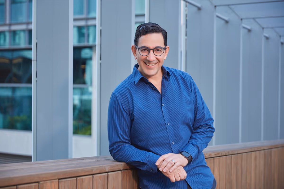 Professional headshot outdoors